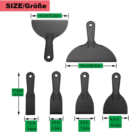 multi-purpose design rated for puttying, scraping, patching, painting, and food prep (tamales)