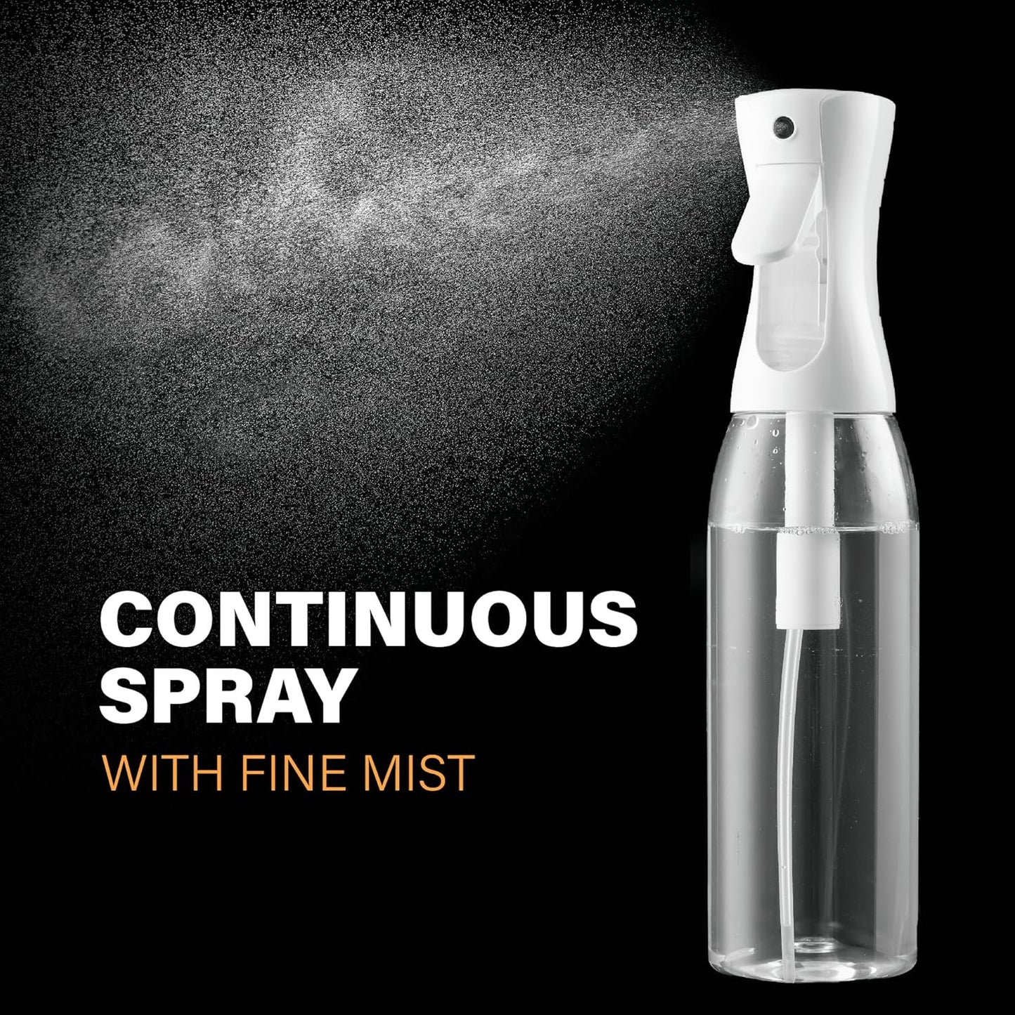 multi-purpose reservoir compatible with water, styling products, and cleaning solutions