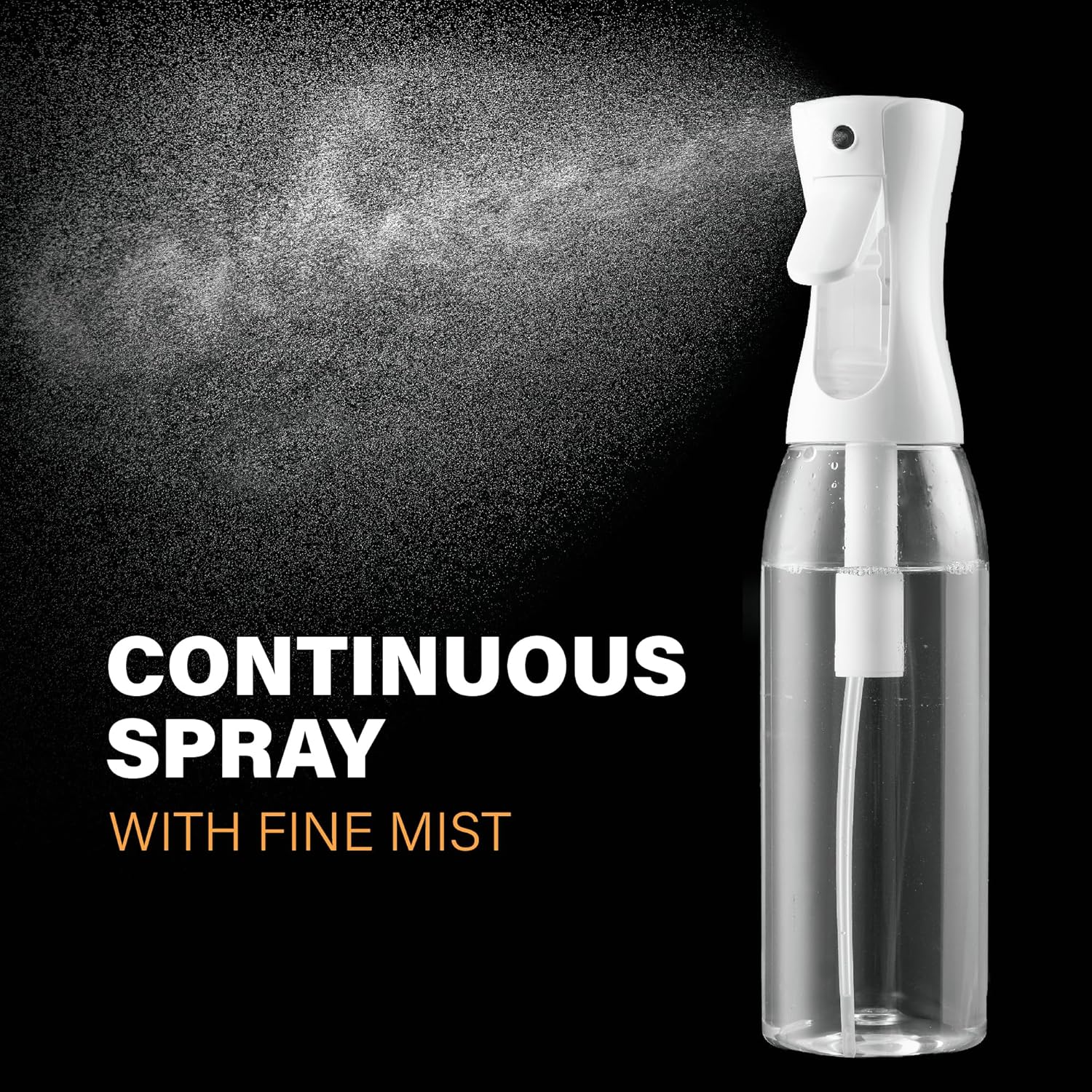 multi-purpose reservoir compatible with water, styling products, and cleaning solutions