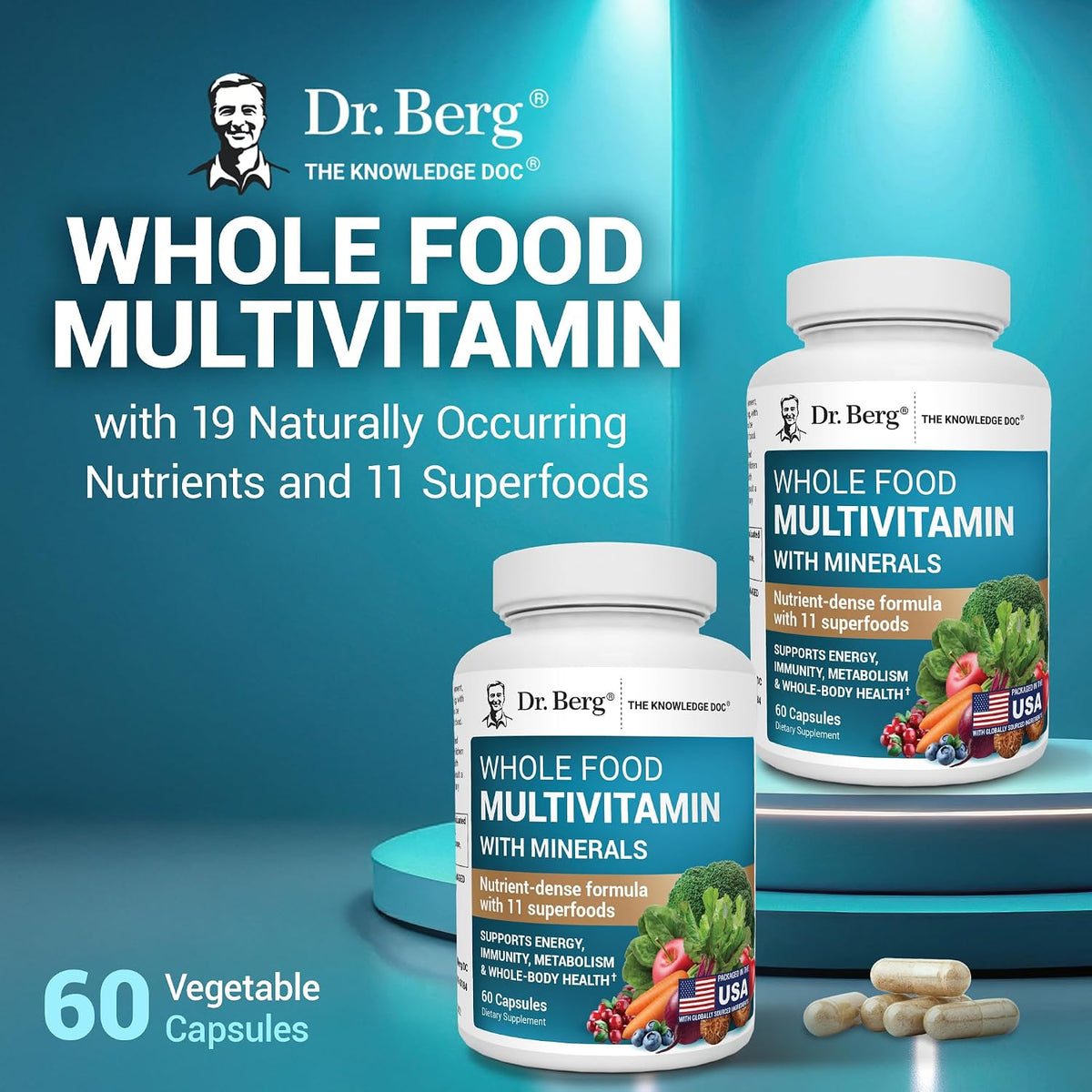 multi-supplement capsule formulation designed for keto diets