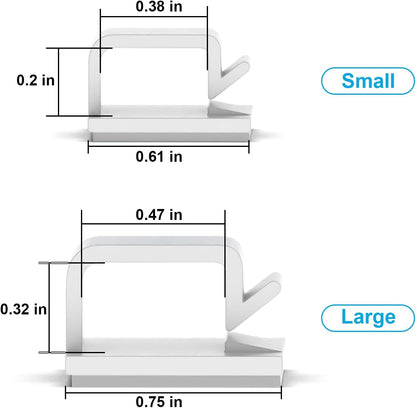multi-surface compatibility: plastic, metal, glass, and wood