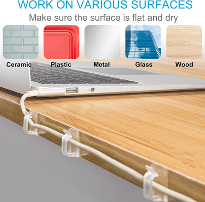 multi-surface compatibility: plastic, metal, glass, and wood