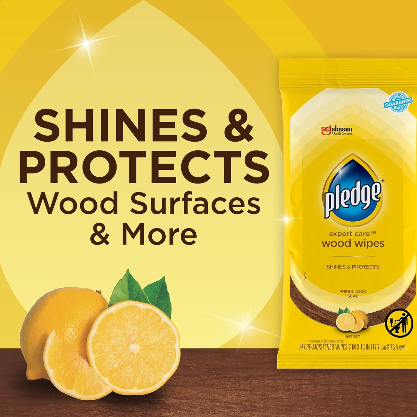 multi-surface formula compatible with sealed wood, sealed leather, granite, stainless steel, laminate, and quartz