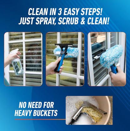 multi-surface use on windows, mirrors, shower doors, windshields, and cooktops