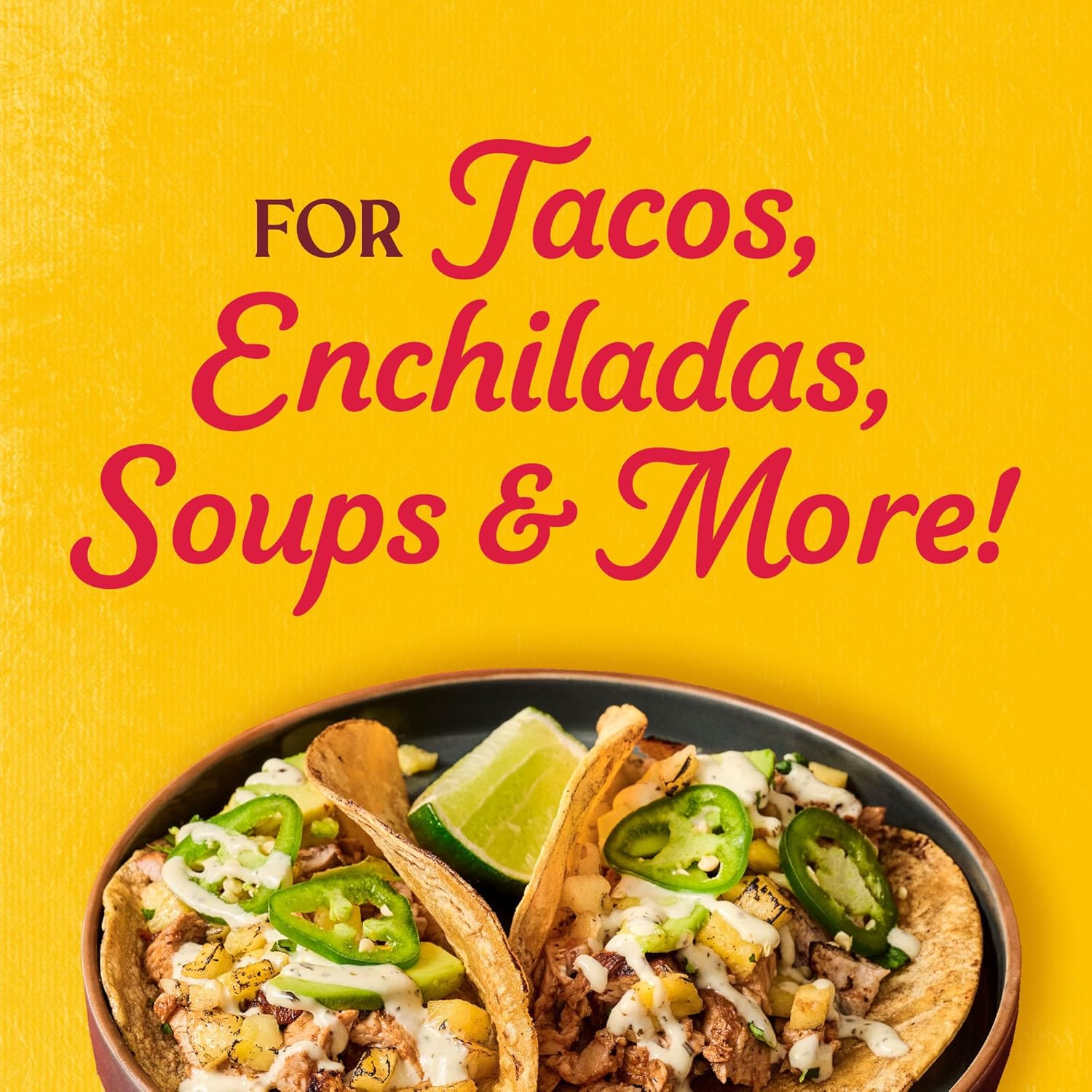 multi-use application across mexican, american breakfast, and fusion dishes