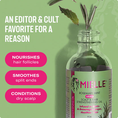 multi-use formula usable as scalp oil, pre-wash treatment, or split end care
