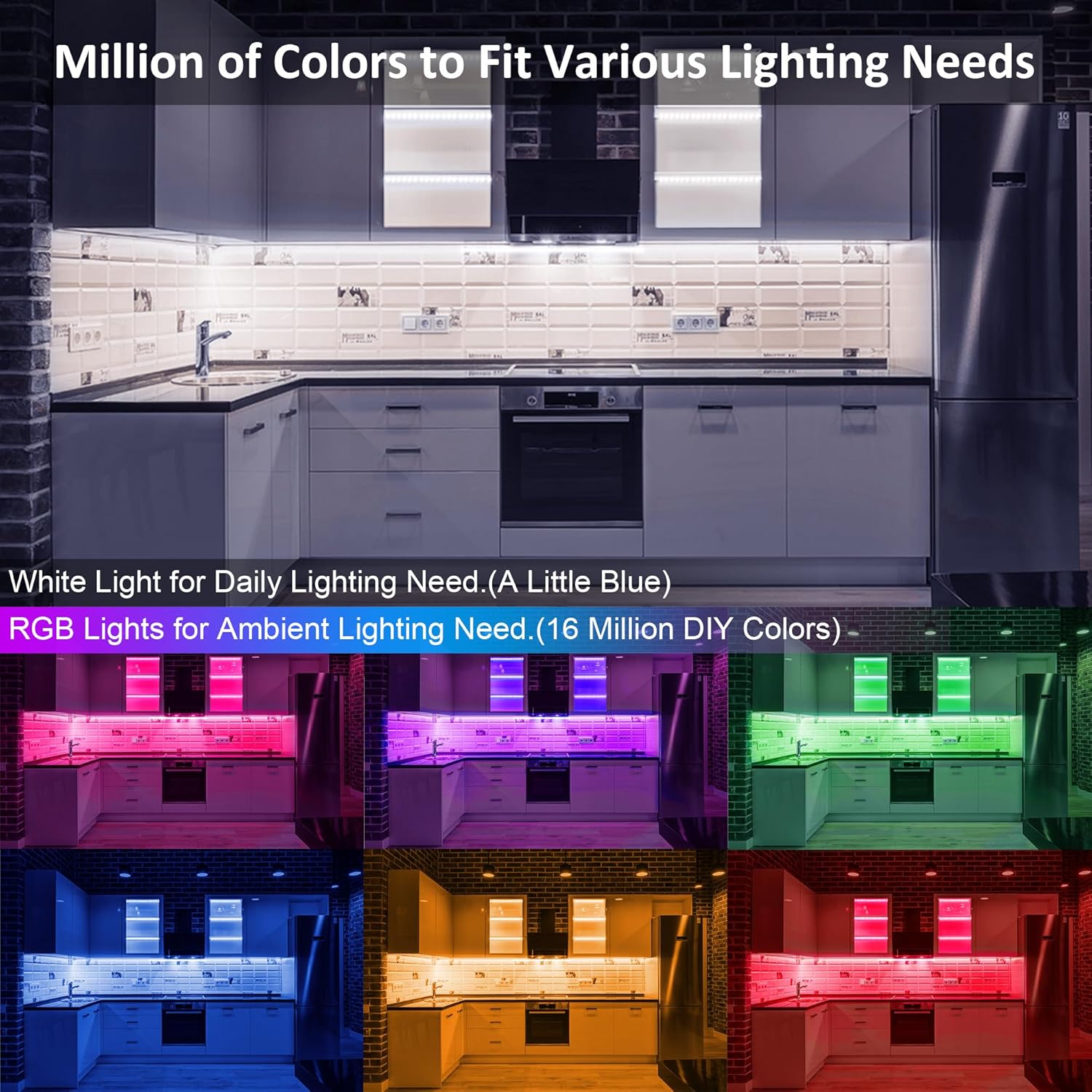 music sync and mic-reactive color changing for entertainment