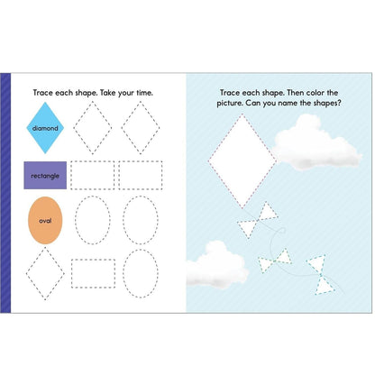 My First Learn-to-Write Workbook – Kindergarten Readiness Workbook for Kids, Self-Contained Pencil-Only Practice