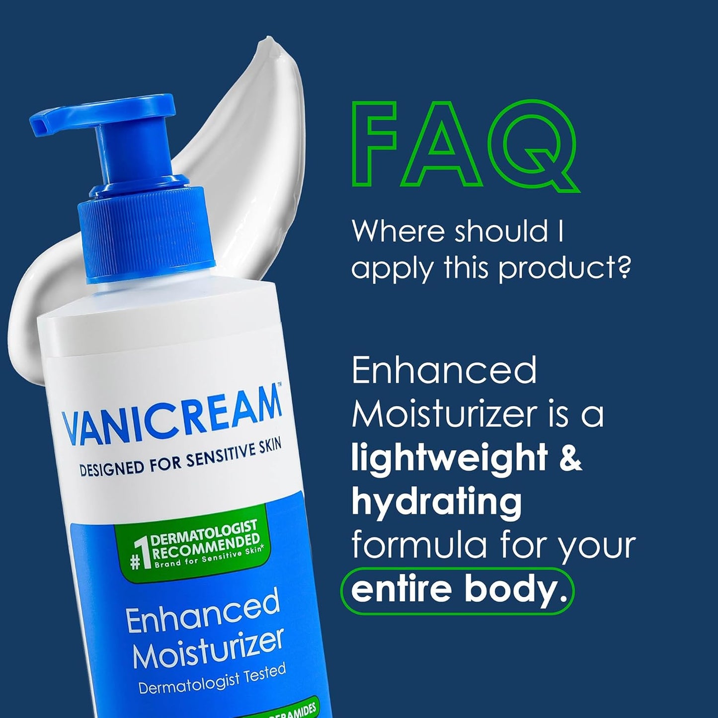 national eczema association seal of acceptance and dermatologist-tested 24-hour hydration claim