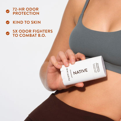 Native Deodorant Bourbon & Orange Peel – Giftable Deodorant Set Alternative for the Hard to Shop For, Cruelty Free