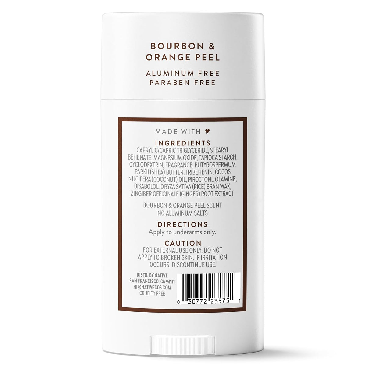 Native Deodorant Bourbon & Orange Peel – Giftable Deodorant Set Alternative for the Hard to Shop For, Cruelty Free