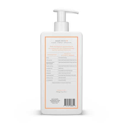 Native Moisturizing Conditioner Sweet Peach & Nectar – Family Bathroom Friendly Haircare for Sensitive Skin