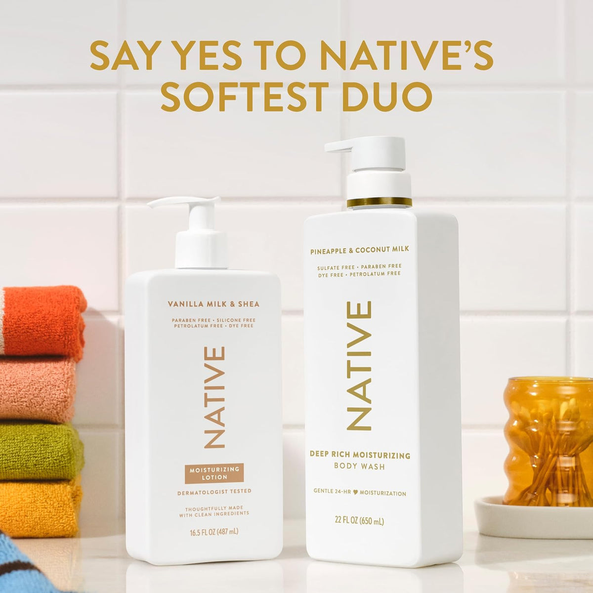Native Shea Butter Body Wash Christmas Gift Idea, Cocoa Butter & Vanilla 22 oz