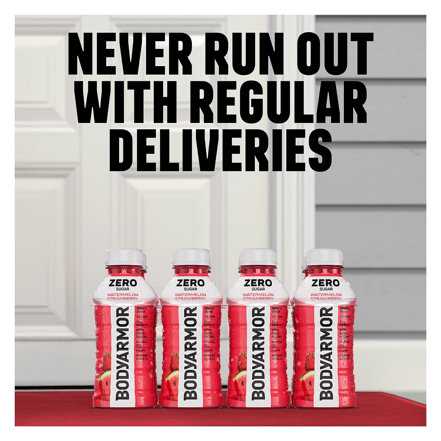 natural flavors with no artificial sweeteners, colors, or dyes