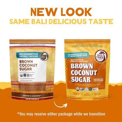 naturally low glycemic index rating compared to cane sugar