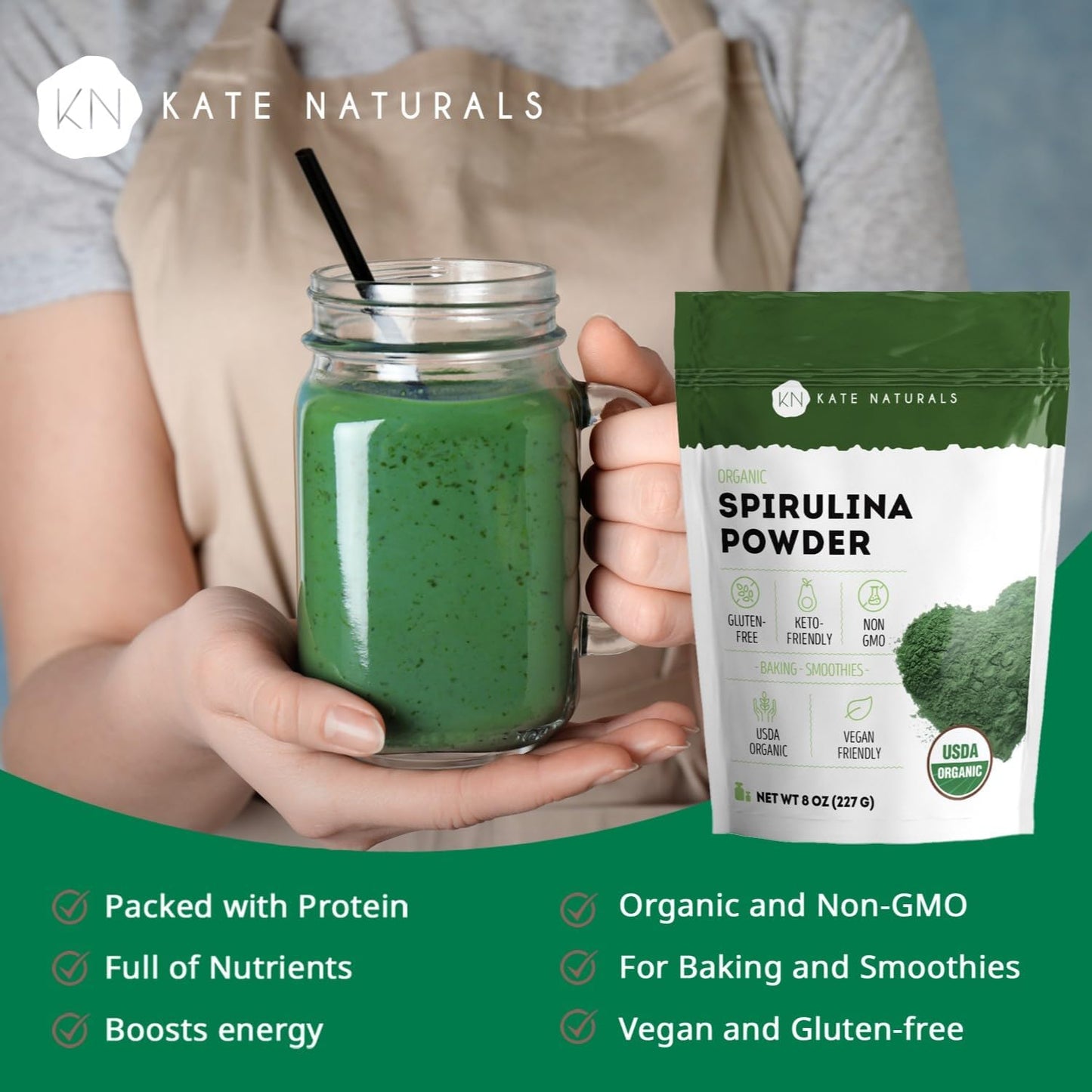 naturally rich in plant-based protein, essential amino acids, and iron