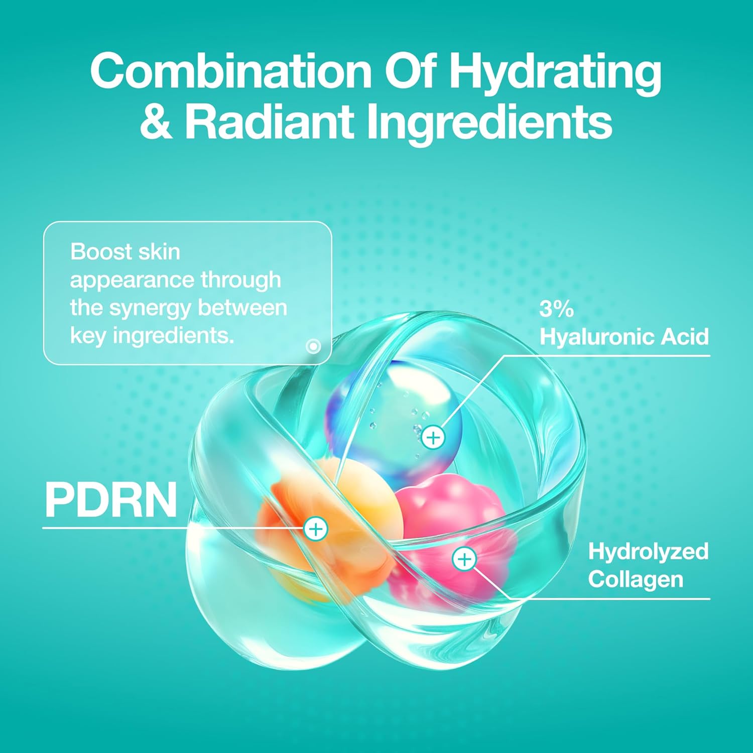 naturally tinted emerald color derived from formula ingredients — no artificial dyes
