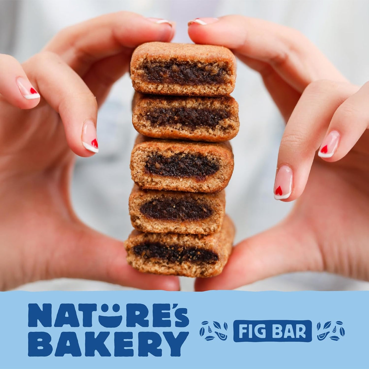 Nature's Bakery Fig Bars – Low Sodium Whole Grain Snack for Mindful Snackers, Non-GMO Twin Packs