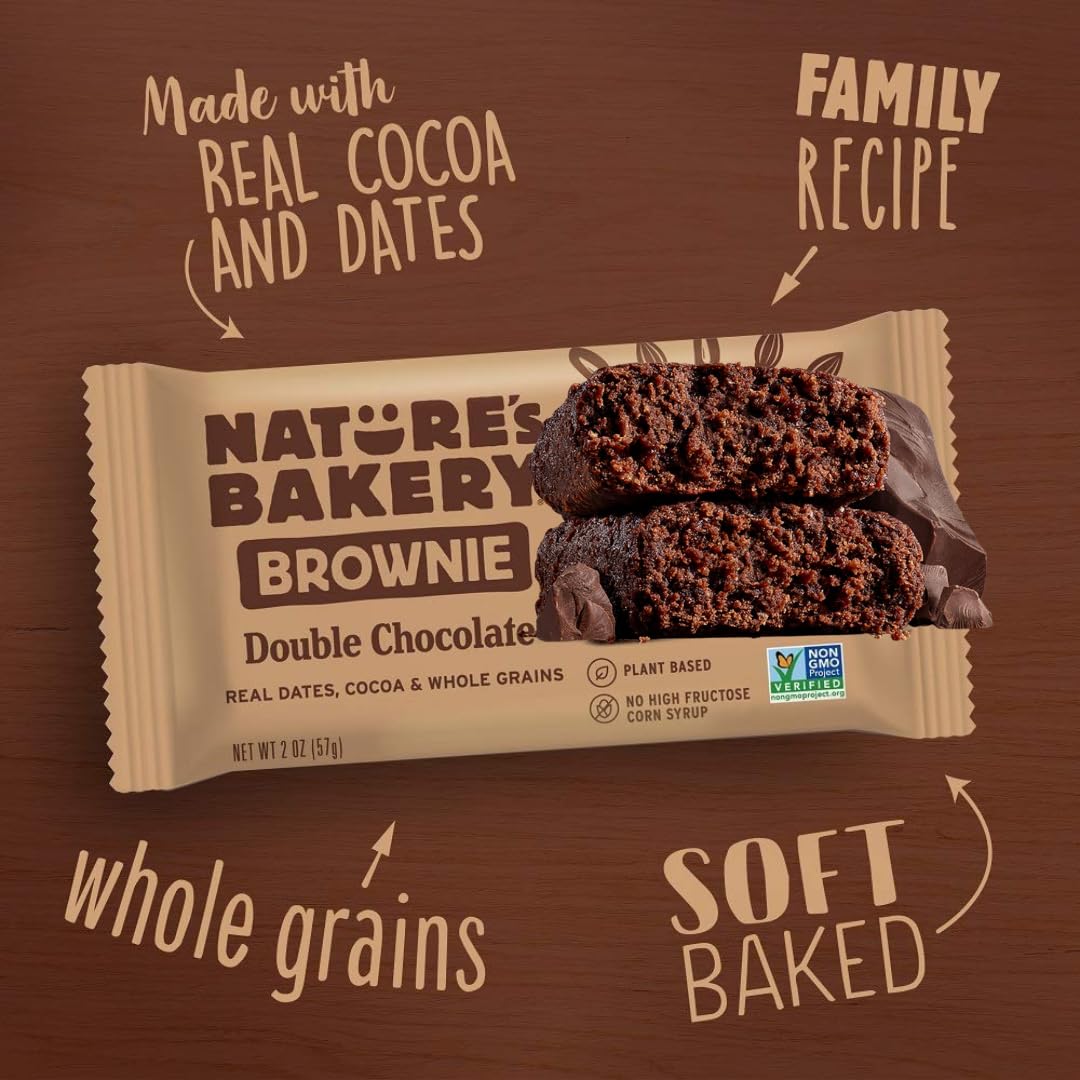 Nature's Bakery Fig Bars Variety Pack – Allergy-Friendly After School Snacks for Children, 28 Count Individually Wrapped Bars