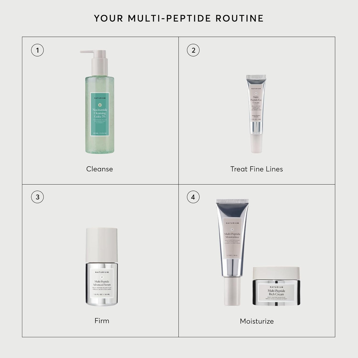 Naturium Multi-Peptide Advanced Serum – High-End Anti-Aging Serum for a Spa-Worthy Home Experience
