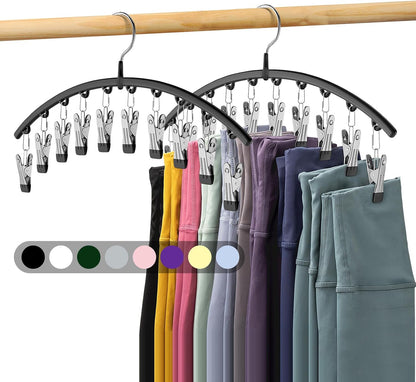 NeatFix Yoga Pants Organizer – Modern Dorm Decor Piece with Sleek Electroplated Finish