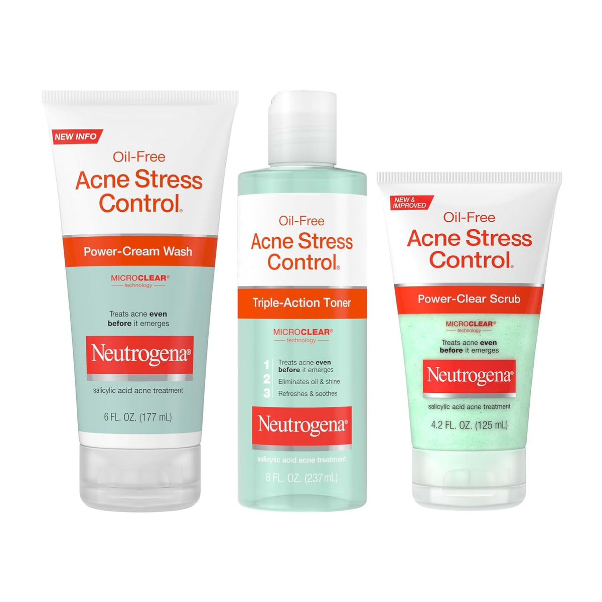 Neutrogena Acne Stress Control Toner – Thoughtful Skincare Gift for Teens and College Students