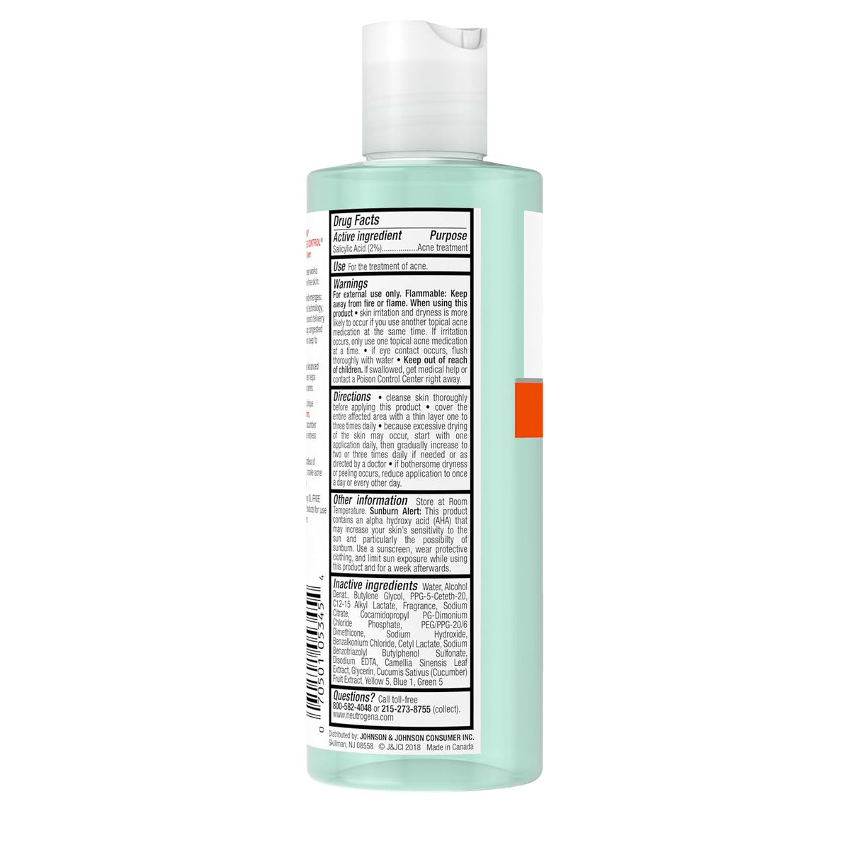 Neutrogena Acne Stress Control Toner – Thoughtful Skincare Gift for Teens and College Students