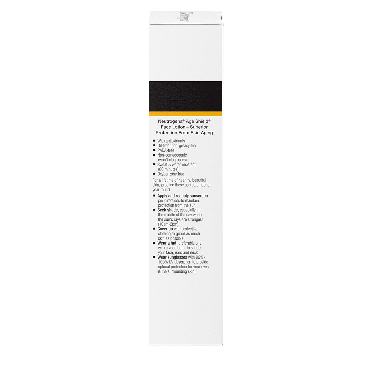 Neutrogena Age Shield Face Sunscreen SPF 70 – All-in-One SPF, Moisturizer, and Pre-Makeup Base in One Simple Step