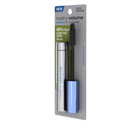 Neutrogena Healthy Volume Mascara – Worry-Free Daily Lash Enhancement for Allergy-Prone Eyes, Clump-Free Waterproof Gel Formula