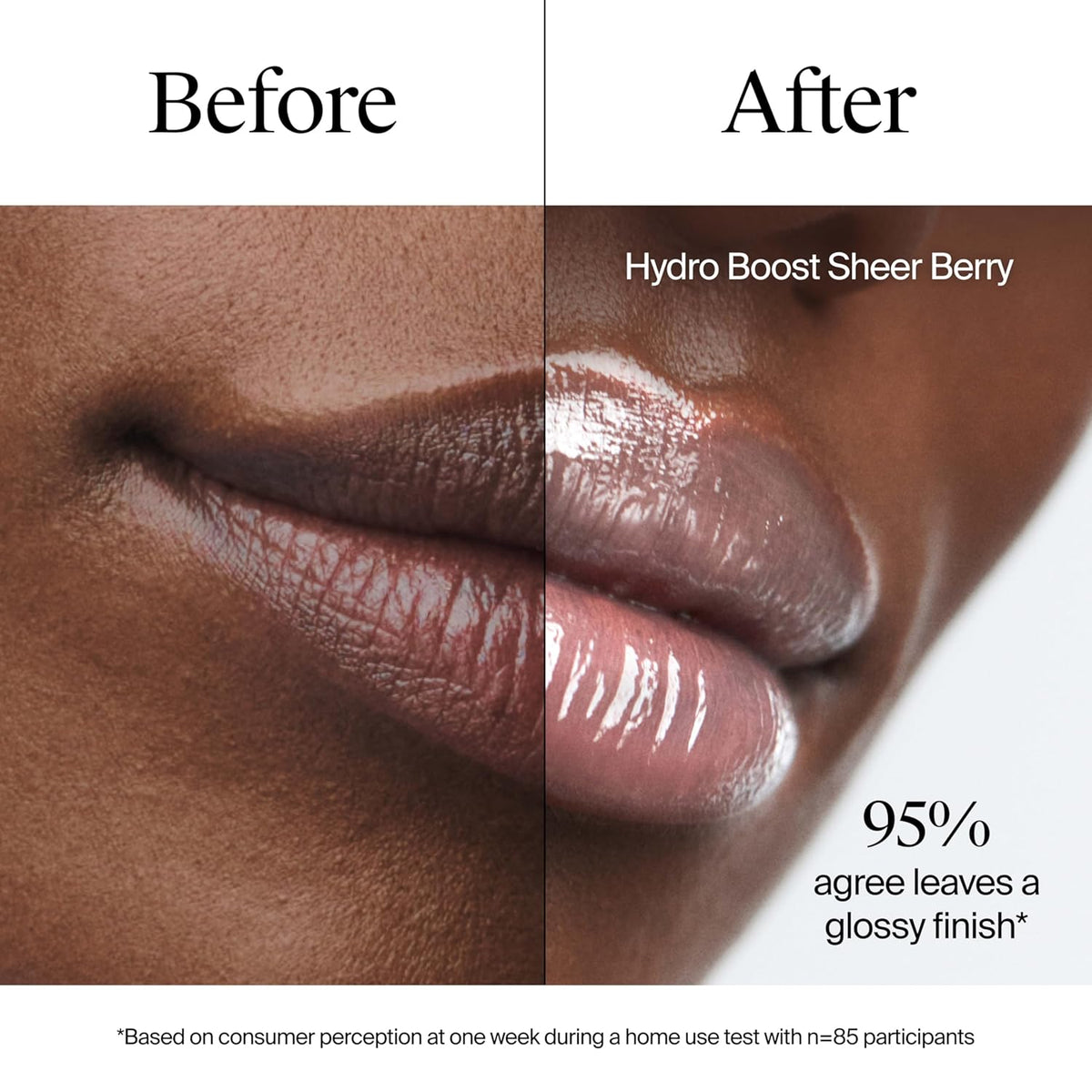 Neutrogena Hydro Boost Hyaluronic Acid Lip Balm – Clean Vanity Essential, Sheer Tinted Balm in Recyclable Glass Jar