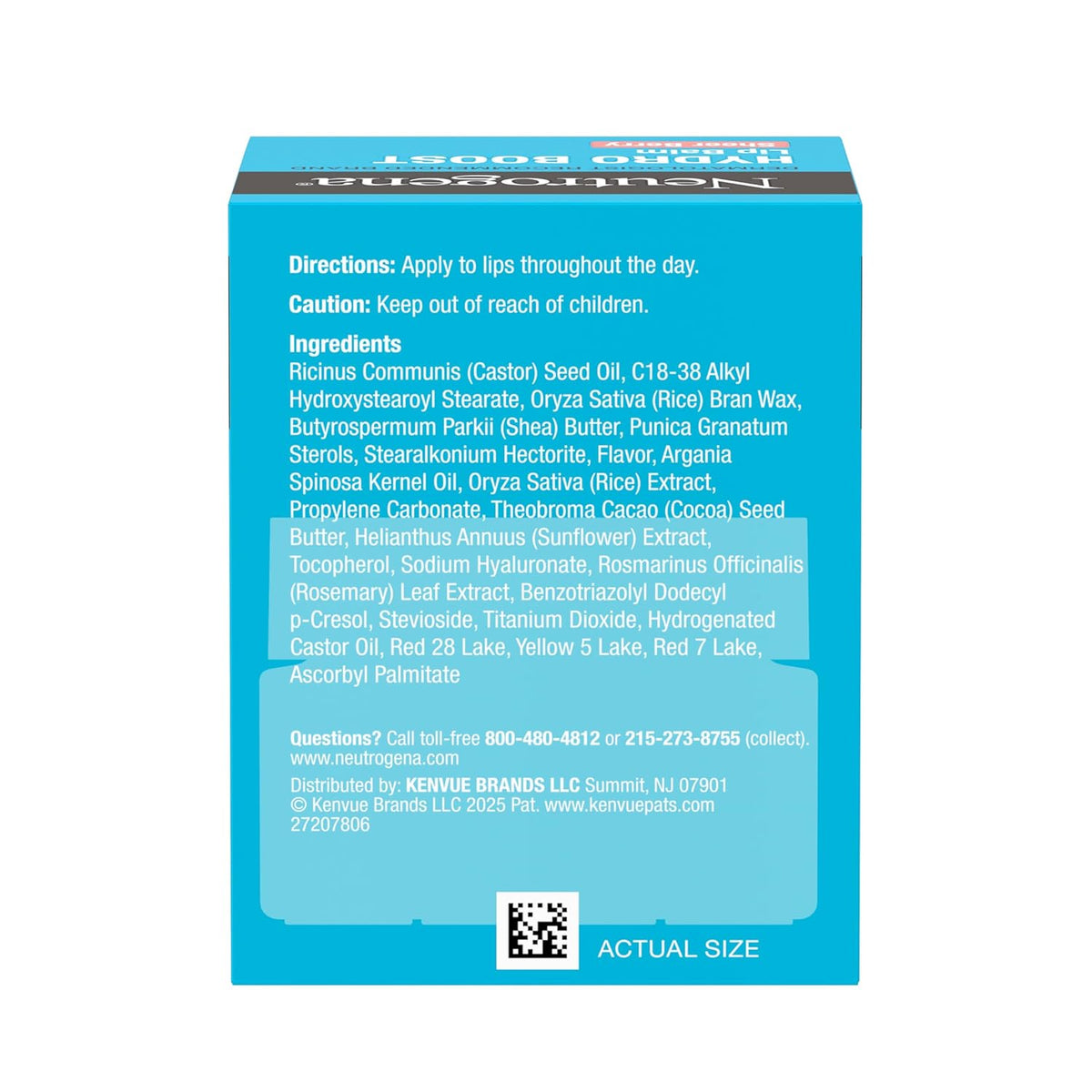 Neutrogena Hydro Boost Hyaluronic Acid Lip Balm – Clean Vanity Essential, Sheer Tinted Balm in Recyclable Glass Jar