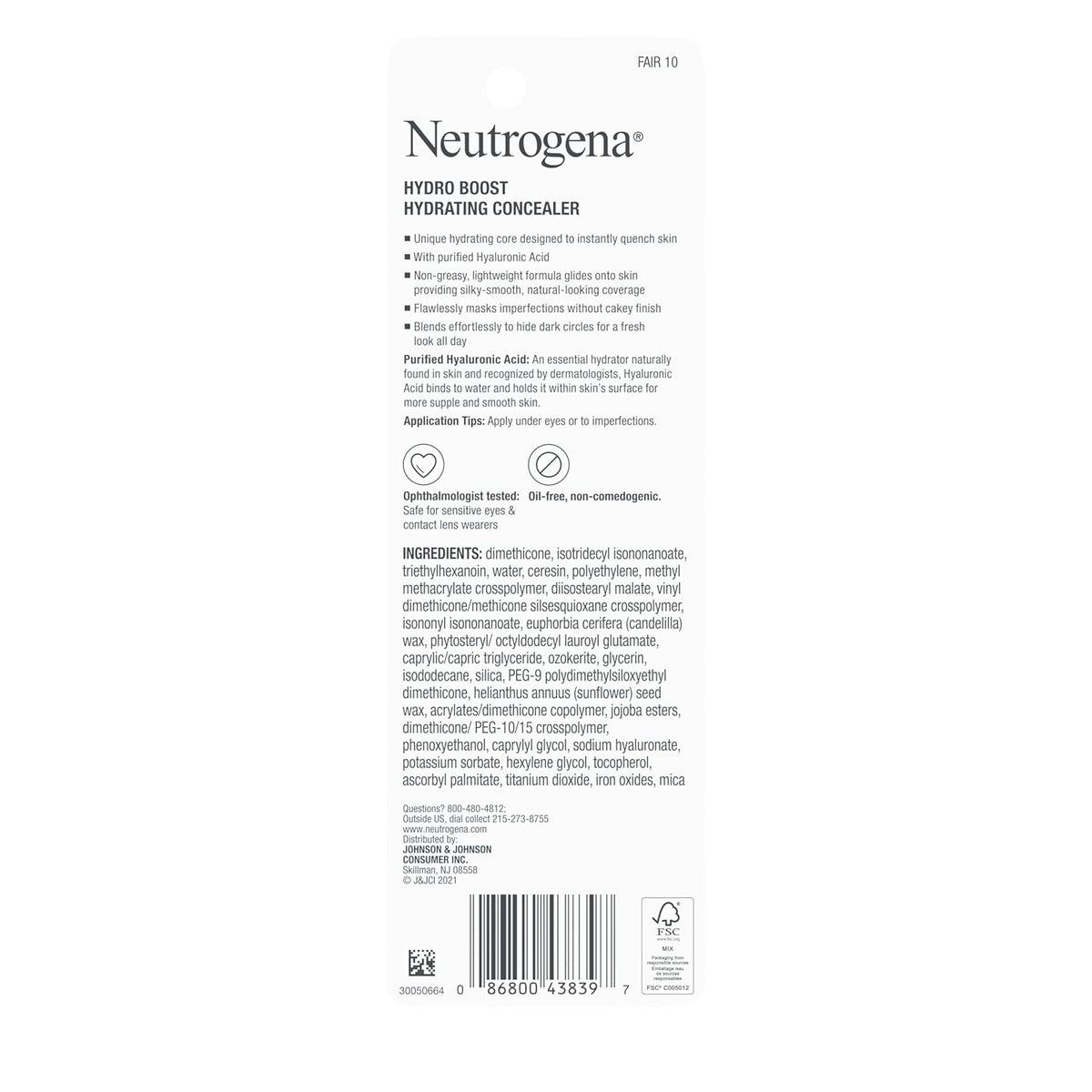 Neutrogena Hydro Boost Hydrating Concealer – Wellness-First Makeup for Your Daily Skincare Sanctuary