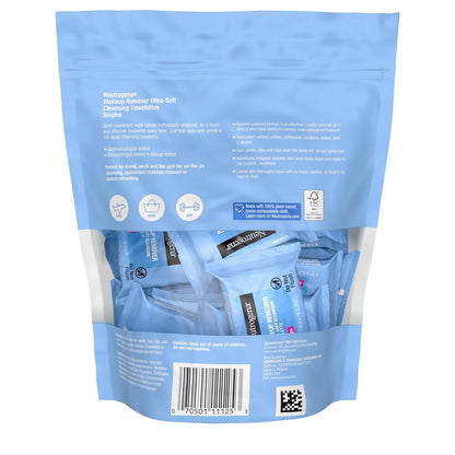 Neutrogena Micellar Makeup Remover Wipes – Calming Face Cleanse for Self-Care Moments