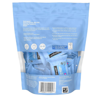 Neutrogena Micellar Makeup Remover Wipes – Calming Face Cleanse for Self-Care Moments