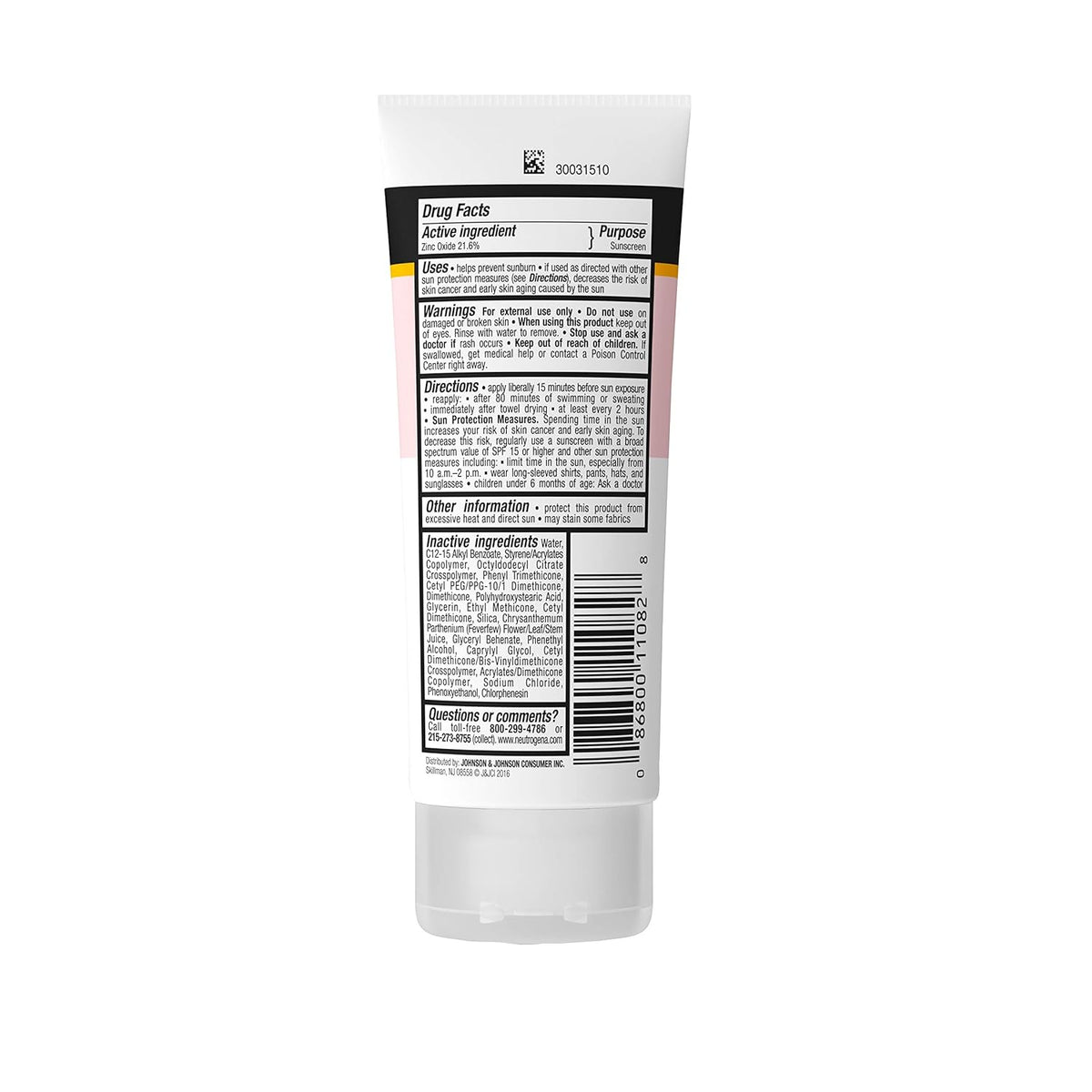 Neutrogena Pure & Free Baby Mineral Sunscreen Lotion SPF 50 – Gentle Sun Protection for Toddlers at the Beach, Pool and Park, 3-Pack