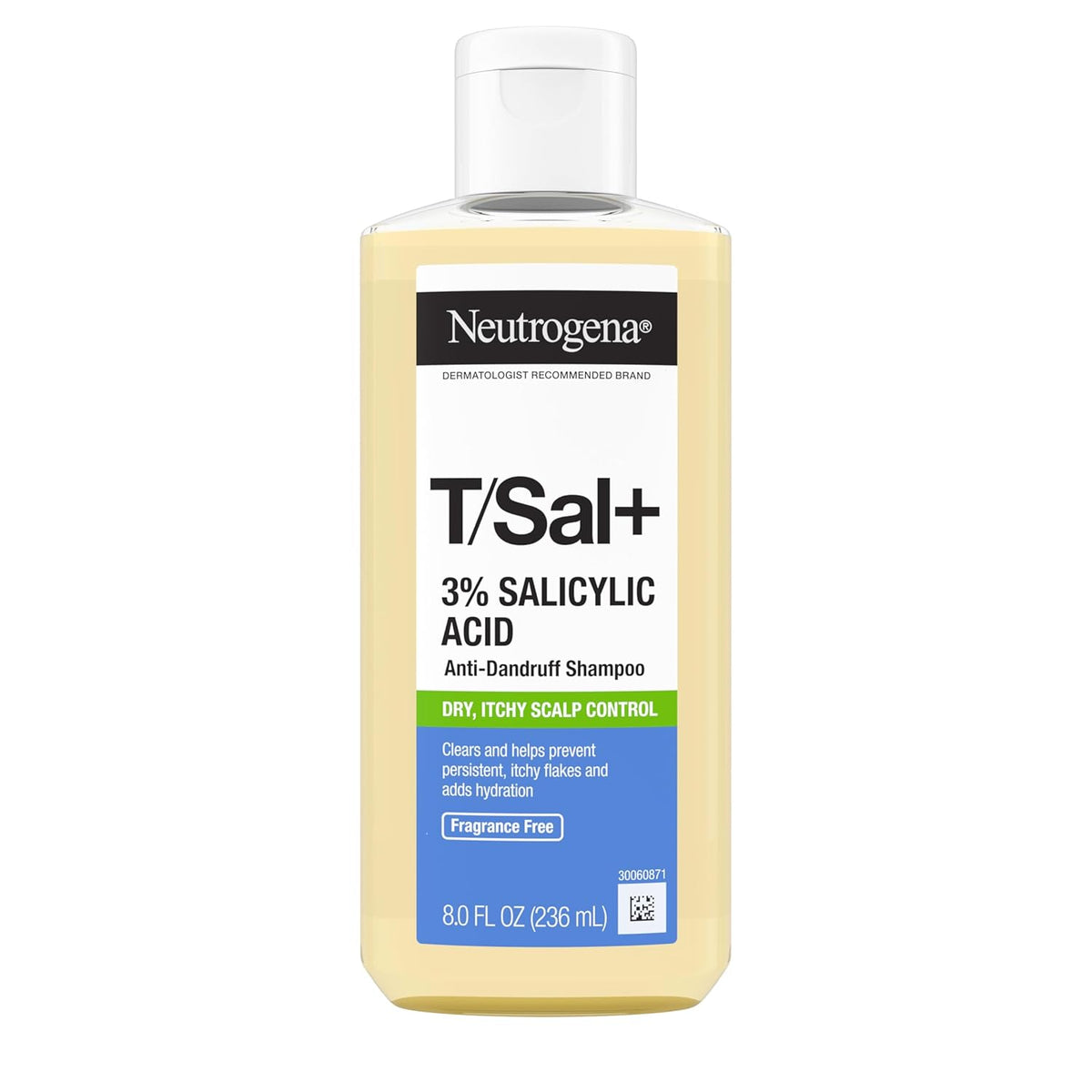 Neutrogena T/Sal+ Therapeutic Shampoo – Thoughtful Care Gift for Someone with Persistent Flakes, 8 fl oz
