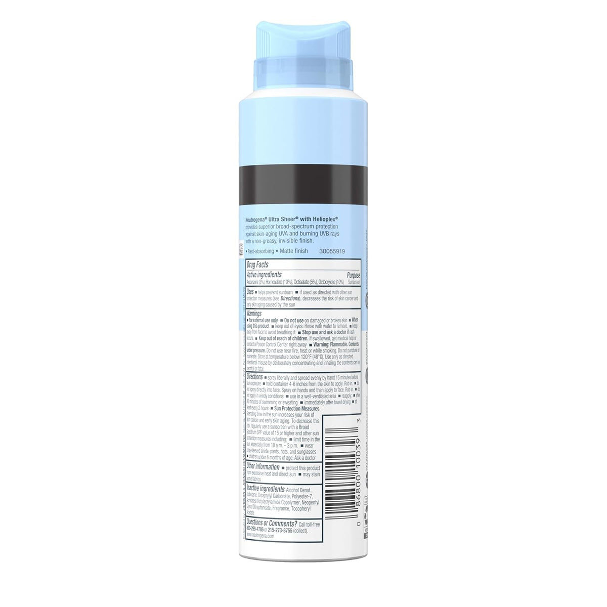 Neutrogena Ultra Sheer Dry-Touch SPF 45 – Non-Comedogenic Sun Care Step for Morning Vanity Routines