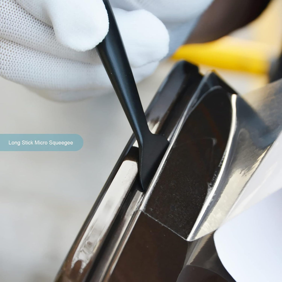 NEWISHTOOL Vinyl Wrap Installation Tools – Smooth Bubble-Free Wallpaper Application for Bedroom Makeovers