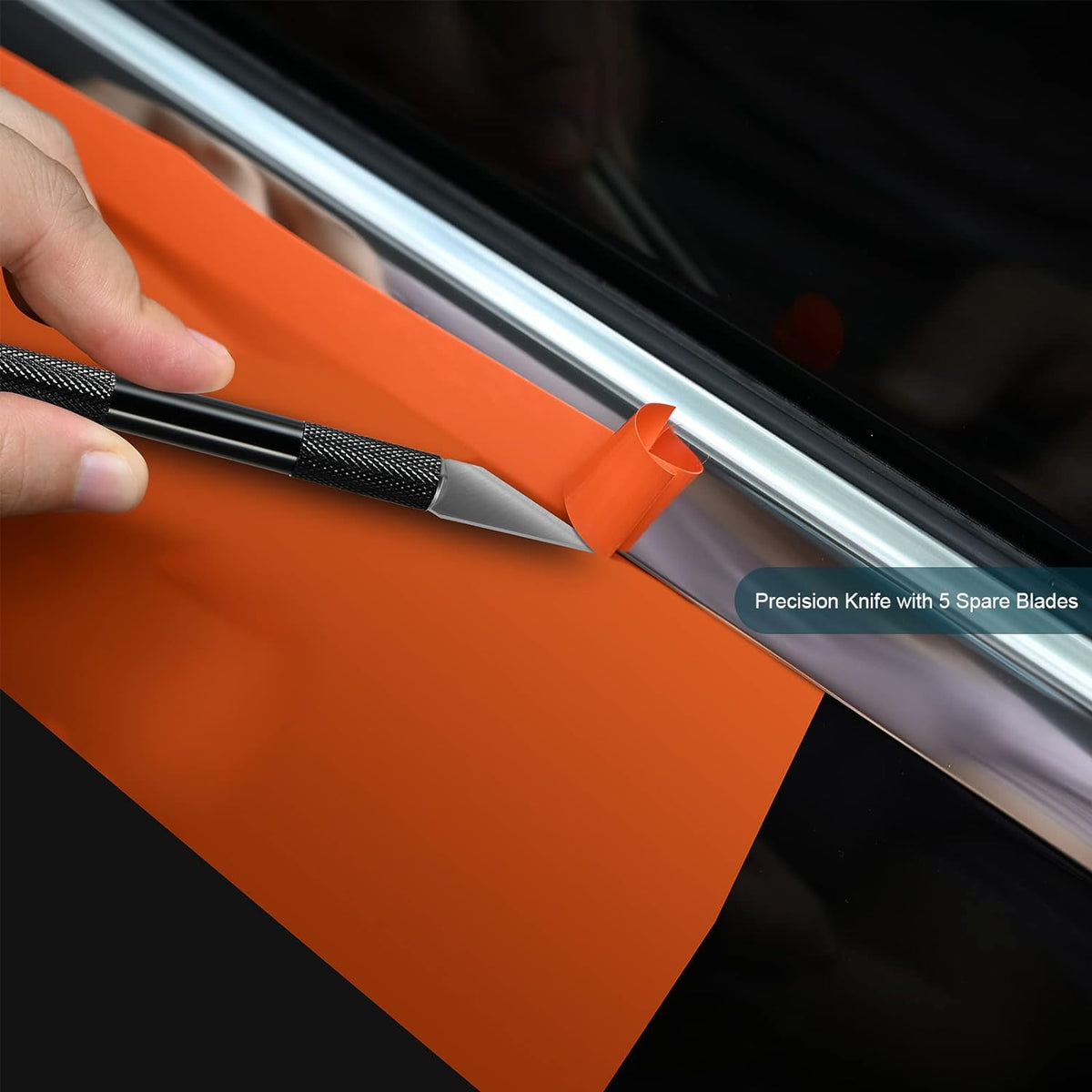 NEWISHTOOL Vinyl Wrap Installation Tools – Smooth Bubble-Free Wallpaper Application for Bedroom Makeovers