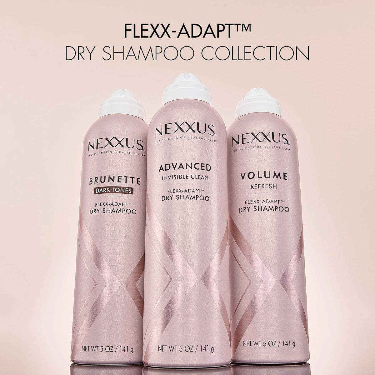 Nexxus Dry Shampoo for Oily Hair – Premium Salon-Style Refresh, FLEXX-ADAPT Invisible Mist, 5 oz