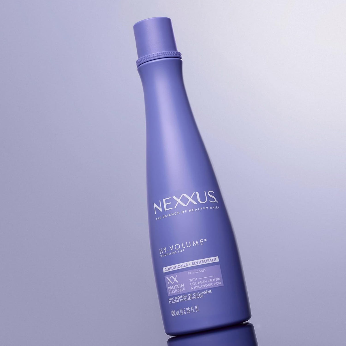 Nexxus HY-VOLUME Conditioner – Cruelty-Free, Clean Volumizing Care with Hyaluronic Acid, Gentle Enough for Sensitive Scalps
