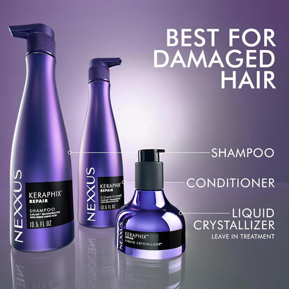 Nexxus Keraphix Keratin Conditioner – Minimal, Science-Backed Care for Processed Hair