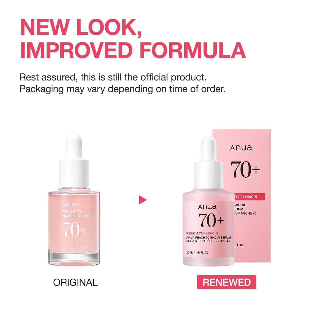 niacinamide for mild, gentle skin tone evening and brightening