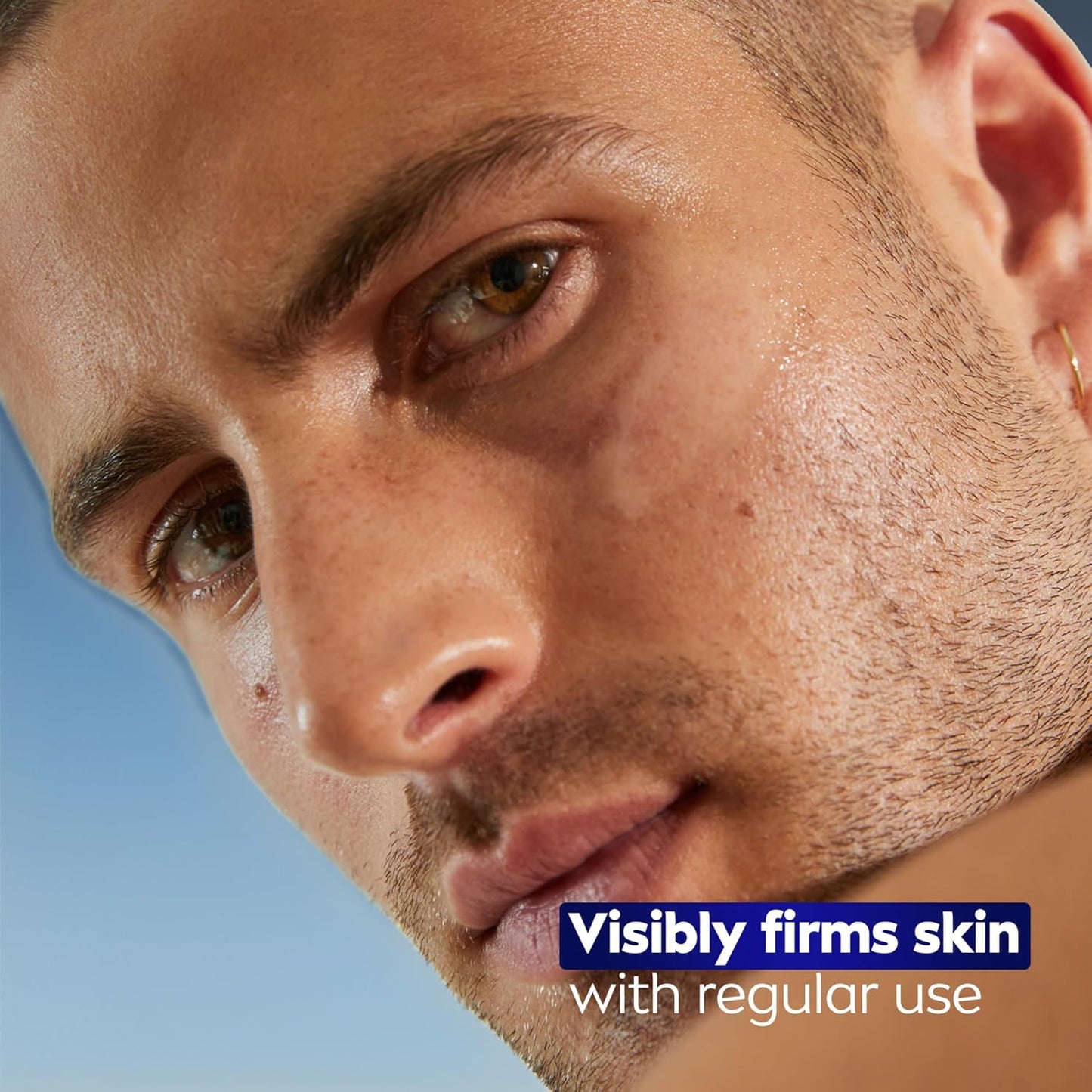 NIVEA MEN Age Defense Instant Hydrating Serum – High-End Hyaluronic Acid Formula for Him, 1.7 Fl Oz