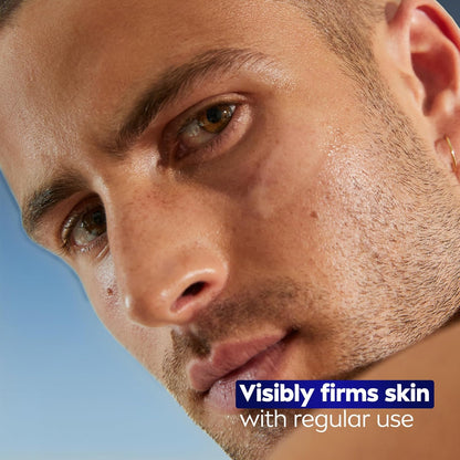 NIVEA MEN Age Defense Instant Hydrating Serum – High-End Hyaluronic Acid Formula for Him, 1.7 Fl Oz