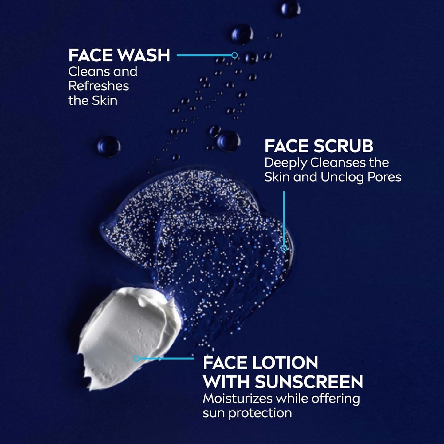 NIVEA MEN Maximum Hydration Face Wash – Less-Is-More Hydrating Cleanser for Intentional Daily Skincare Routines