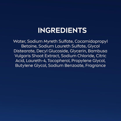 NIVEA MEN Sensitive Bamboo Body Wash – Post-Hike Camp Shower Cleanser for Sensitive Skin