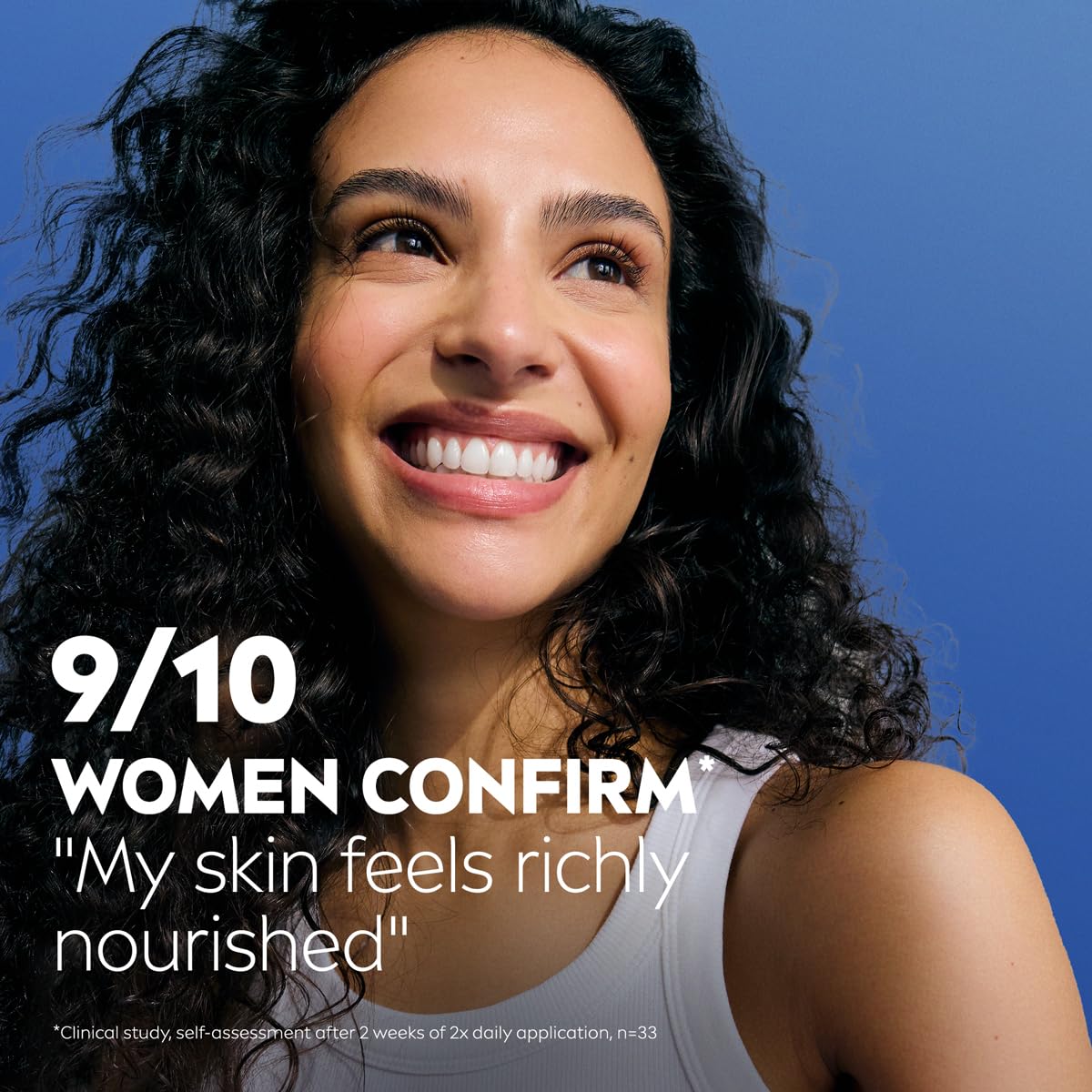 NIVEA Nourishing Body Moisturizer, Skin-Compatible Formula Tested for Daily Reactive Skin Use, 33.8 Fl Oz Value Size