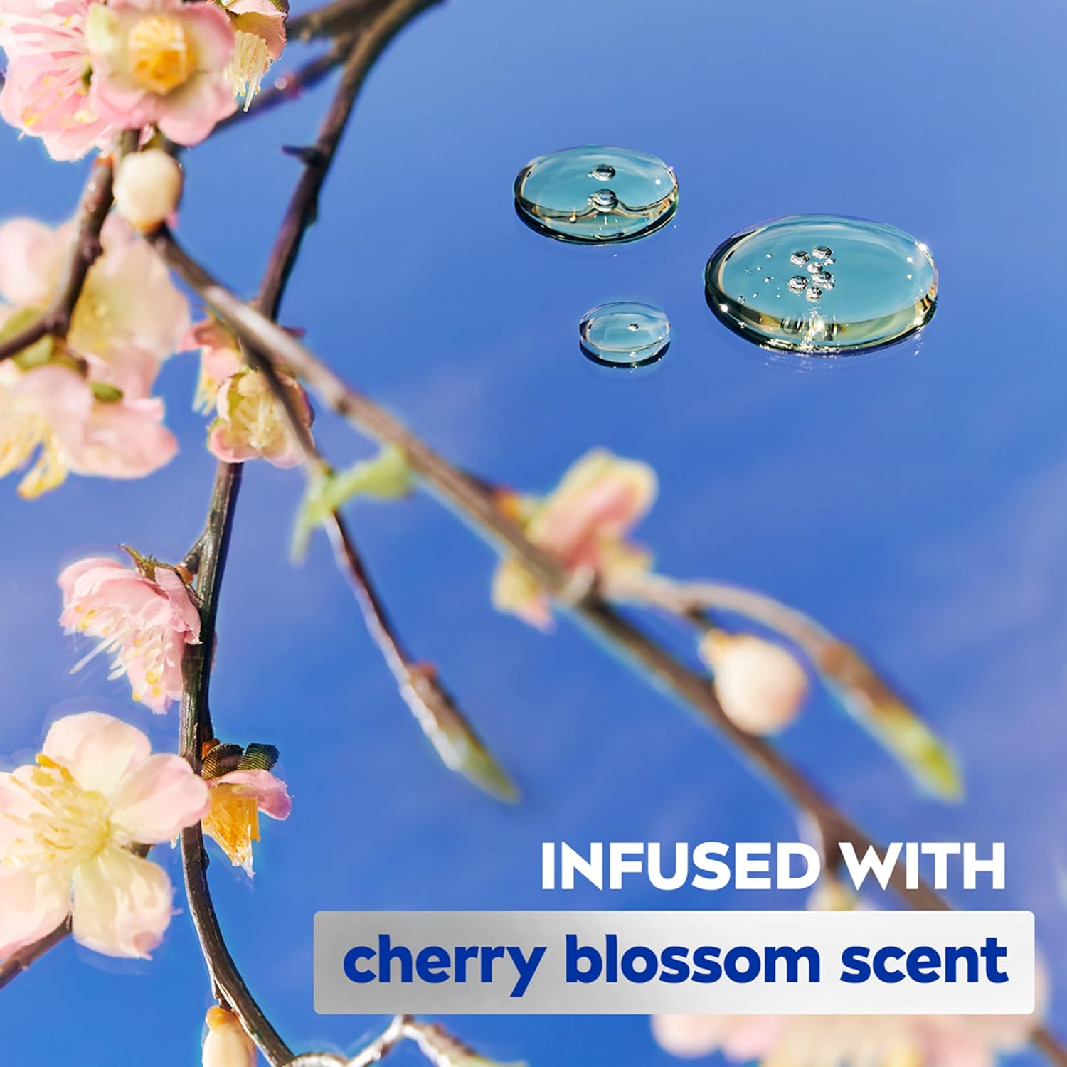 NIVEA Oil Infused Body Lotion – Long-Lasting Cherry Blossom Scented Lotion for Sensory Self-Care Routine, 16.9 Fl Oz
