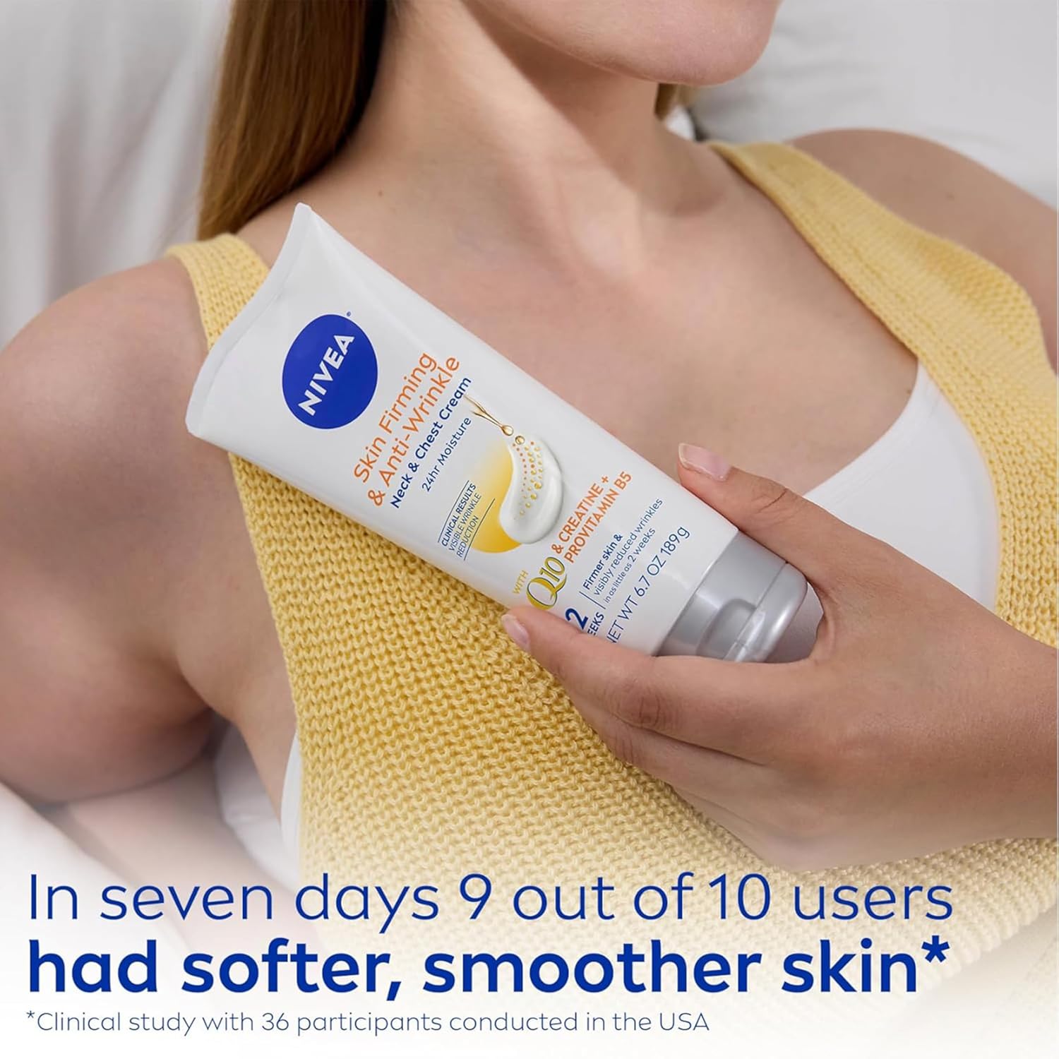 NIVEA Skin Firming Cream – Housewarming and Mother's Day Gift for Mature Women, Clinically Proven Wrinkle Reduction